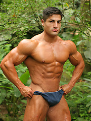 Amerigo Jackson, hot muscle man by Muscle Hunks image #6