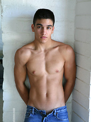 Diego, hot latino jock naked by Frat Men image #7