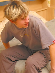 Blond perfect srtraight teen boy by Czech Boys image #5
