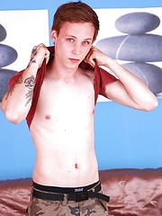 Tattooed teen Tommy Ham busts a huge nut. by BF Collection image #7