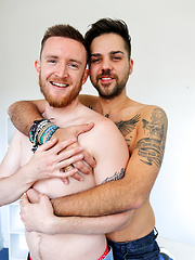 Horny Aussie boys Jesse and Dylan get together in the studio by Bentley Race image #7