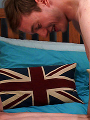 Young Straight Lads Luke and Caspar Spank & Wank each Others Uncut Cocks! by English Lads image #6