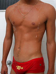 Latin twin Alex F in a shower by BangBang Boys image #8