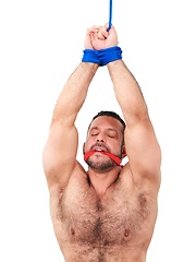 Hairy muscle pornstar Adam Champ by Bound Jocks image #8