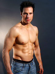 Hot muscled brunette Julian by Playgirl image #7