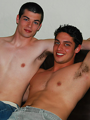 These two college boys can\\\'t get enough cock and ass.
