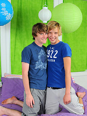 Twinks with a lot of passion making hot and sweet love
