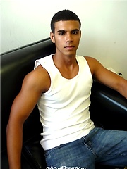 Julio from Cuba shows his latino cock