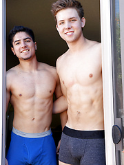 College Jocks Lucas Garza And Brady Corbin Fuck By Gayhoopla