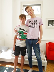 Dimitry Adamkov and Jacob Dolce have fucn