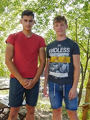 Tiny Twink Jacob Dolce Gets Hammered By Fit Jock Luke Geer.