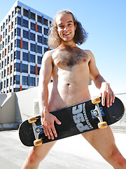 Naked out on the roof with Reece Anderson