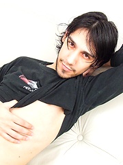 Gonzalo strokes uncut dick
