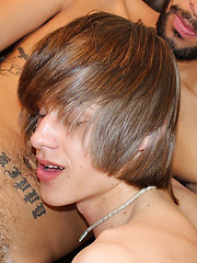 Hairy Latino and Shaggy Surfer Twink fuck
