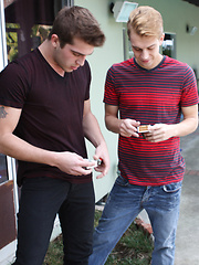 Patrick And Austin Smoke Suck