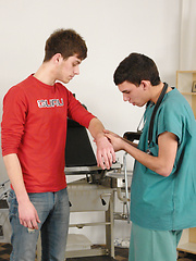 Young doctors and their patient fucking