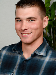 Super hard, and ready to nut: 19yo Marine's porn debut