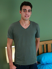 Tall & Lean Swimmer Joe Strips Down & Shows off his Rigid Cock - Only Points Skywards!