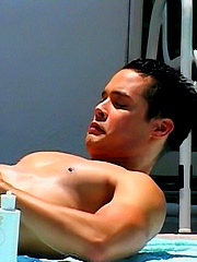 Uncut Muscle Boy Gets Some Hole. Julio and Hans.