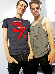 Aussie boys Caleb and Reece hooking up for the first time