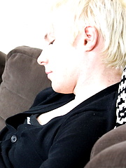 Cute Emo Alex Kane jerks off and blows his load