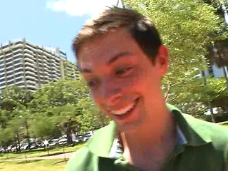 Hot twinks fucking outdoors