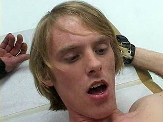 Straight college boy gets molested by doctor.