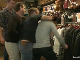 Ripped Muscle, Fat Cock, Round Ass, Humiliated in Public