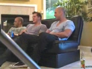 It\\\'s a funny backstage\\\'s scene with these three hot buddies