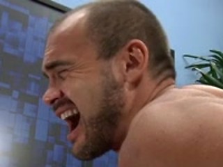 Jessie Balboa shoves an entire 18 inch dildo up his asshole