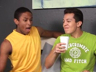 Latin Boy Fucks Black Cutie