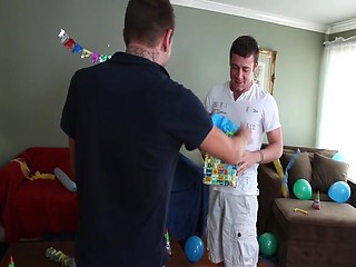 Trevor Knight and Tristan Mathews fucking