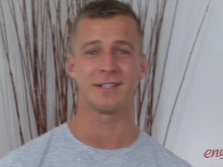Personal Trainer Alfie - Muscular and Defined with a Whopper of an Uncut Cock!