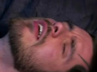 Vinnie rides Logan\'s cock while fucking Logan with a dildo