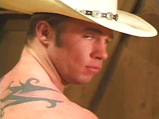 Hot Muscle Stud Strokes His Cock