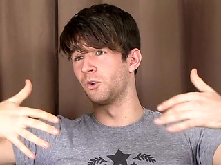 Gorgeous Woody Fox Beats His Meat
