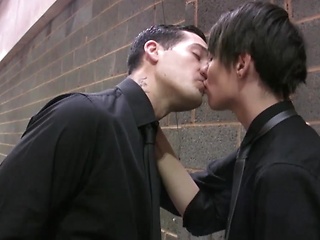 Brit twink gets grabbed and fucked - what's more he loves it!