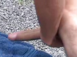 Hot stud Rocko F. wanking off his dick