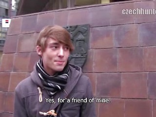 Two horny czech twinks suck cock