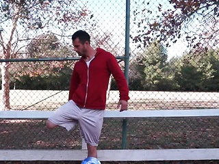 Hung workout with Brock Cooper