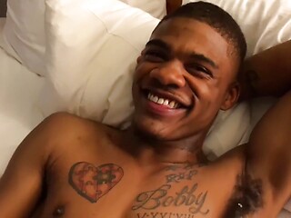 Kemon Shows off that Ass and then Busts a Nut