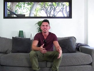 Zachary fucks for the first time on camera