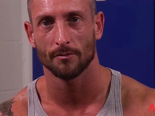 Behind the Scene in The Locker Room