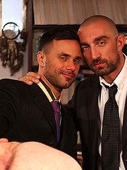 Conner Habib, David Castan and Nicolas Torri - Poke \\\\\\\'is face by UKNakedmen image #5
