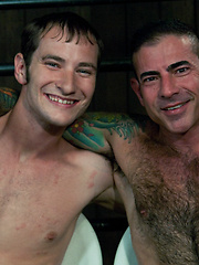 Real life BDSM player gets tied up by Nick Moretti and milked on the Sybian machine. by Bound Gods image #7