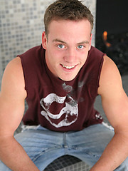 Brock posing naked by Frat Men image #4