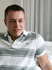Cute college stud Heath stripping by Frat Men image #5