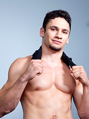 Richie loves working out his hot jock body by Randy Blue image #5