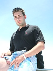 Chris Grand jacking off cock by ManAvenue image #5