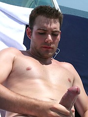 Chris Grand jacking off cock by ManAvenue image #5